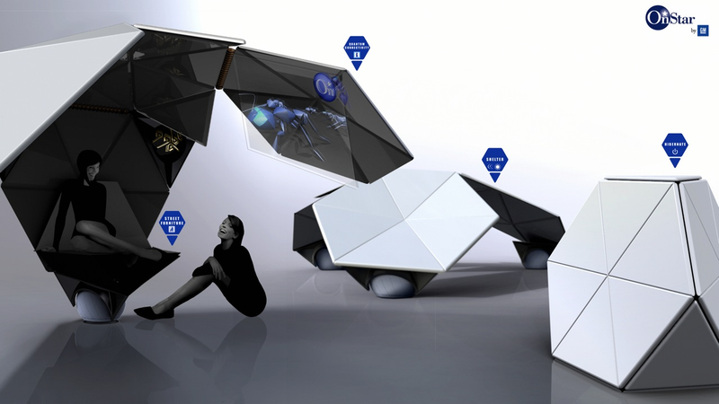 Illustration for article titled GM OnStar Ant Vehicle Uses Nanobots, Artificial Muscles